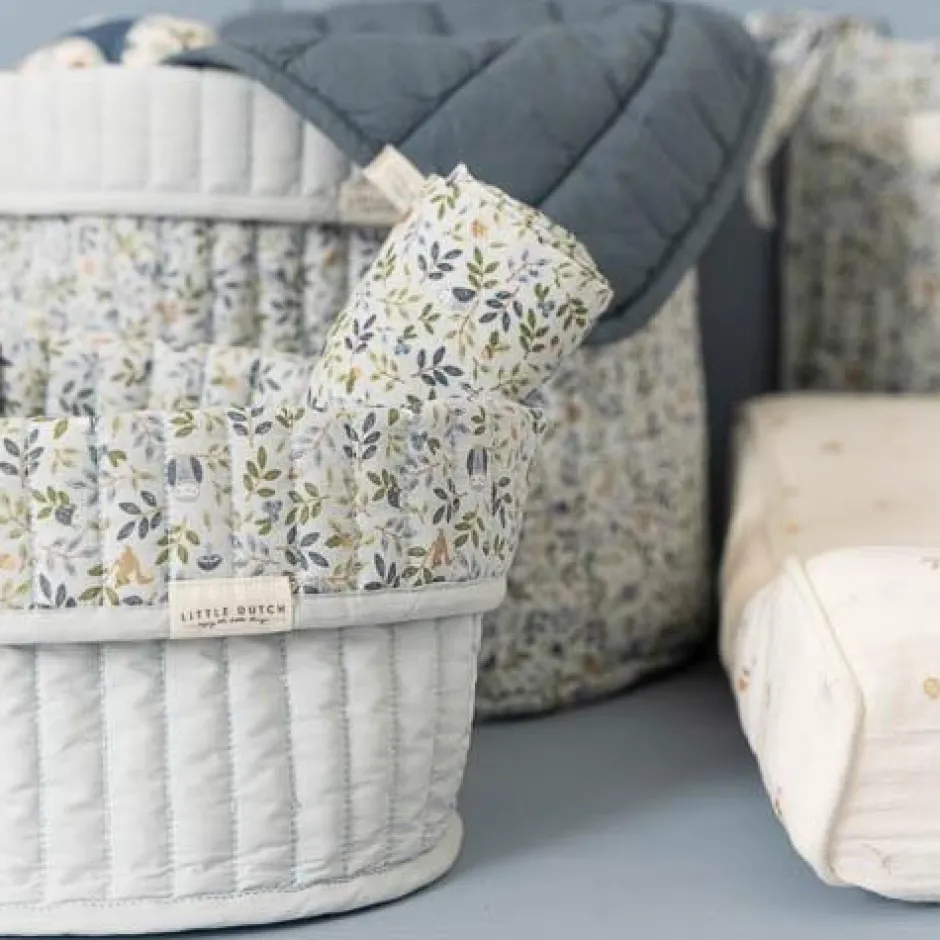 Little Dutch Hydrofiele Doeken|Omslagdoek^Swaddle - Blauw - Maat 120 cm - Forest Friends - Forest Adventure