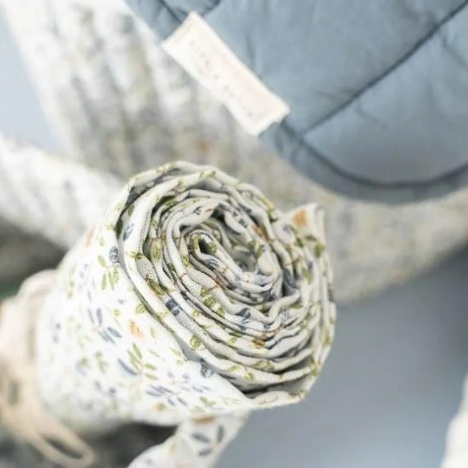 Little Dutch Hydrofiele Doeken|Omslagdoek^Swaddle - Blauw - Maat 70 cm - Forest Friends - Forest Adventure