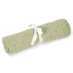 Little Dutch Hydrofiele Doeken|Omslagdoek^Swaddle - Groen - 120 cm - Essentials
