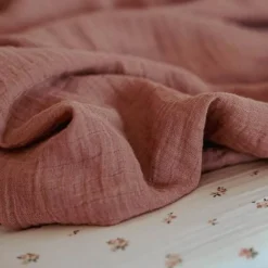 Little Dutch Hydrofiele Doeken|Omslagdoek^Swaddle - Roze - Maat 120 cm - Essentials