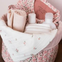 Little Dutch Hydrofiele Doeken|Omslagdoek^Swaddle - Wit - Maat 120 cm - Fairy Garden - Fairy Blossom