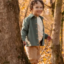 Little Dutch Jongens Kleding|Kinderkleding^Sweatbroek - Bruin - Forest Friends