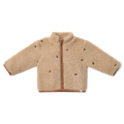 Little Dutch Jongens Kleding|Kinderkleding^Teddy vest - Bruin - Forest Friends
