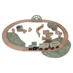 Little Dutch Speelgoed Vanaf 2 Jaar|Houten Treinbaan^Treinset Little Farm