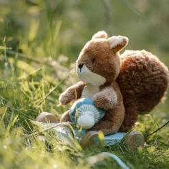 Little Dutch Houten Speelgoed|Educatief Speelgoed^Trekdier Eekhoorn - Blauw - Forest Friends