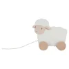 Little Dutch Educatief Speelgoed|Houten Speelgoed^Trekdier schaap