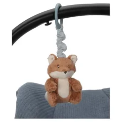 Little Dutch Speelgoed Voor Onderweg|Educatief Speelgoed^Trilfiguur Vos - Blauw - Forest Friends