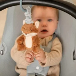 Little Dutch Speelgoed Voor Onderweg|Educatief Speelgoed^Trilfiguur Vos - Blauw - Forest Friends