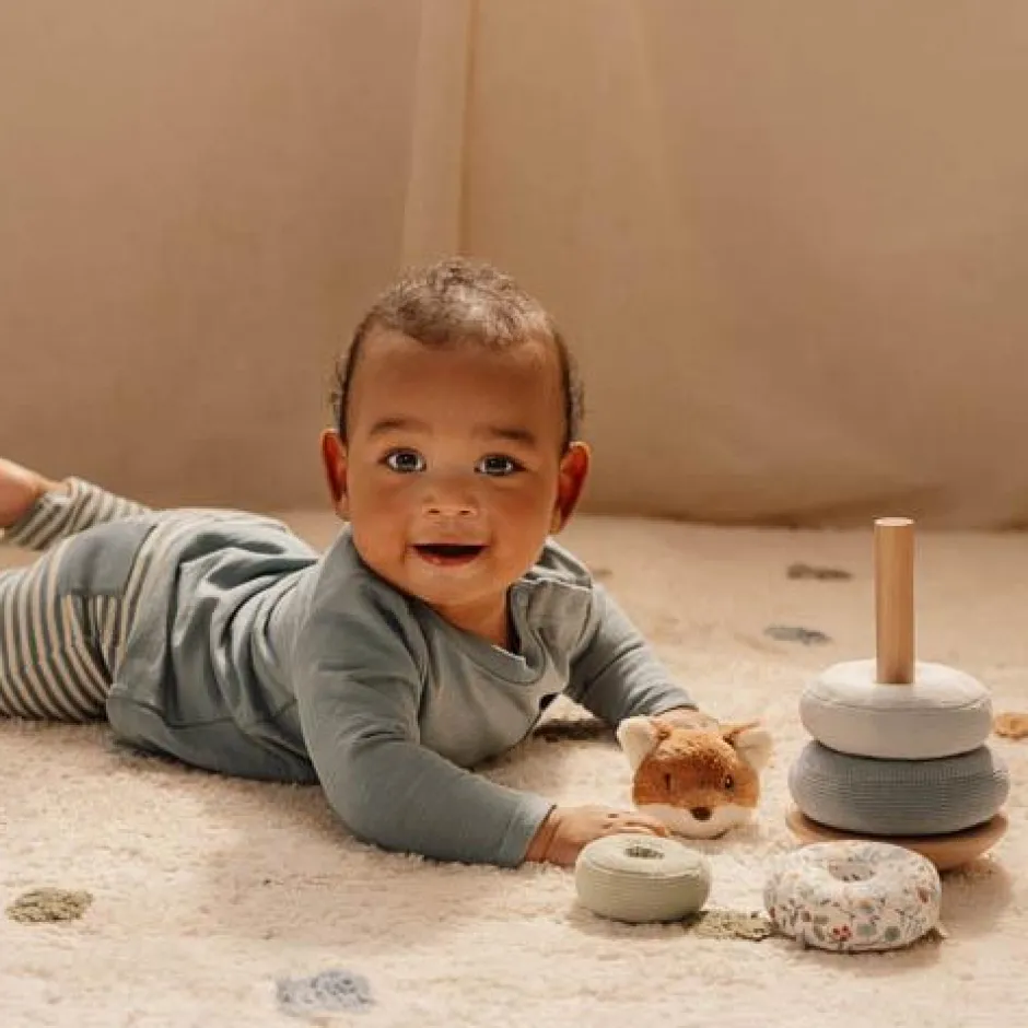 Little Dutch Speelgoed Vanaf 1 Jaar|Stapeltoren^Tuimelstapelaar - Meerkleurig - Forest Friends