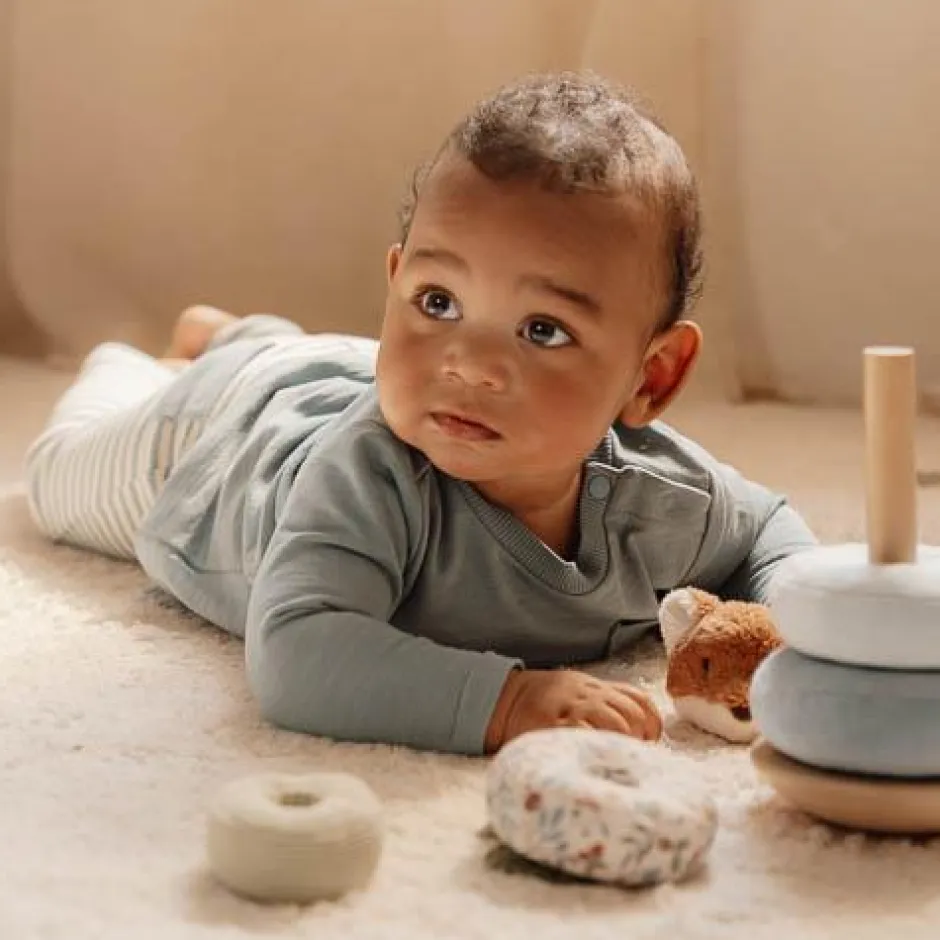 Little Dutch Speelgoed Vanaf 1 Jaar|Stapeltoren^Tuimelstapelaar - Meerkleurig - Forest Friends