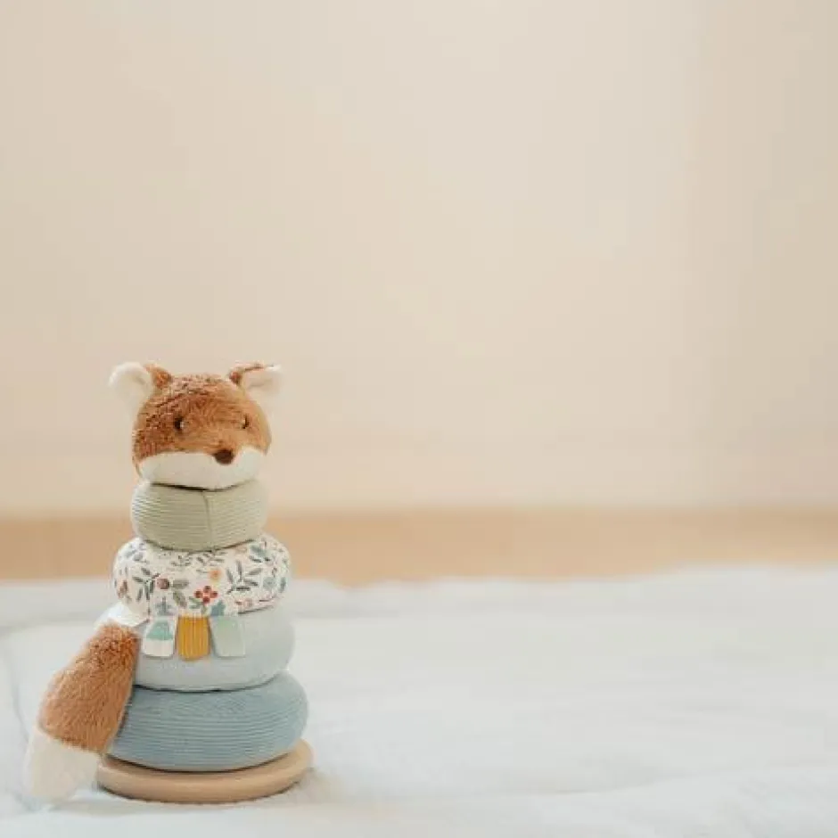 Little Dutch Speelgoed Vanaf 1 Jaar|Stapeltoren^Tuimelstapelaar - Meerkleurig - Forest Friends