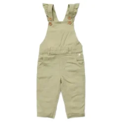 Little Dutch Meisjes Kleding|Kinderkleding^Tuinbroek - Groen - Little Farm