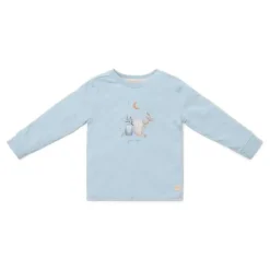 Little Dutch Jongens Kleding|Pyjama's^Tweedelige pyjama - Blauw - Forest Friends - Forest Adventure
