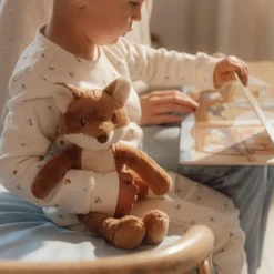 Little Dutch Pyjama's|Pyjama's^Tweedelige pyjama - Wit - Forest Friends - Forest Treasures