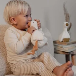 Little Dutch Pyjama's|Pyjama's^Tweedelige pyjama - Zand - Gestreept