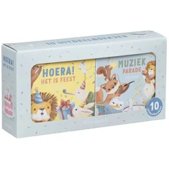 Little Dutch Boeken^Uitdeelboekjes - Hoera! Het is feest & Muziekparade - NL