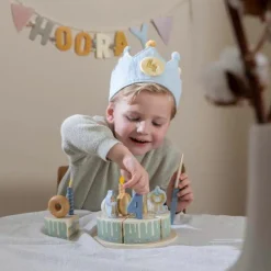 Little Dutch Rollenspel^Verjaardagskroon - blauw