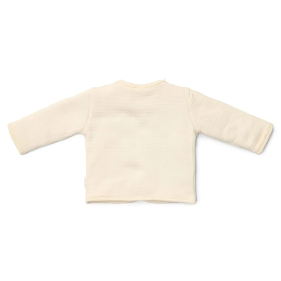 Little Dutch Babykleding^Vest - Beige - Newborn Naturals - Little Goose