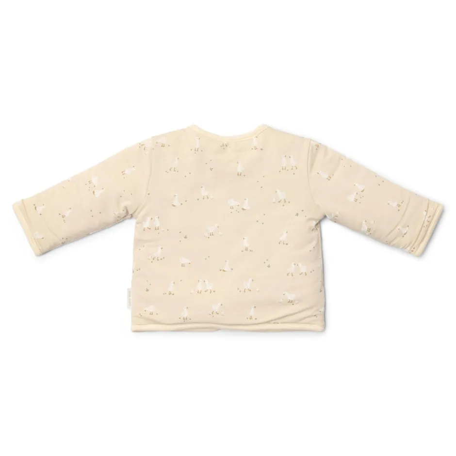 Little Dutch Babykleding^Vest - Beige - Newborn Naturals - Little Goose