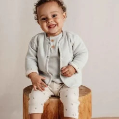 Little Dutch Kinderkleding^Vest - Groen - Little Farm