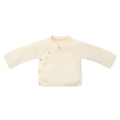 Little Dutch Babykleding^Vest - Wit - Newborn Naturals