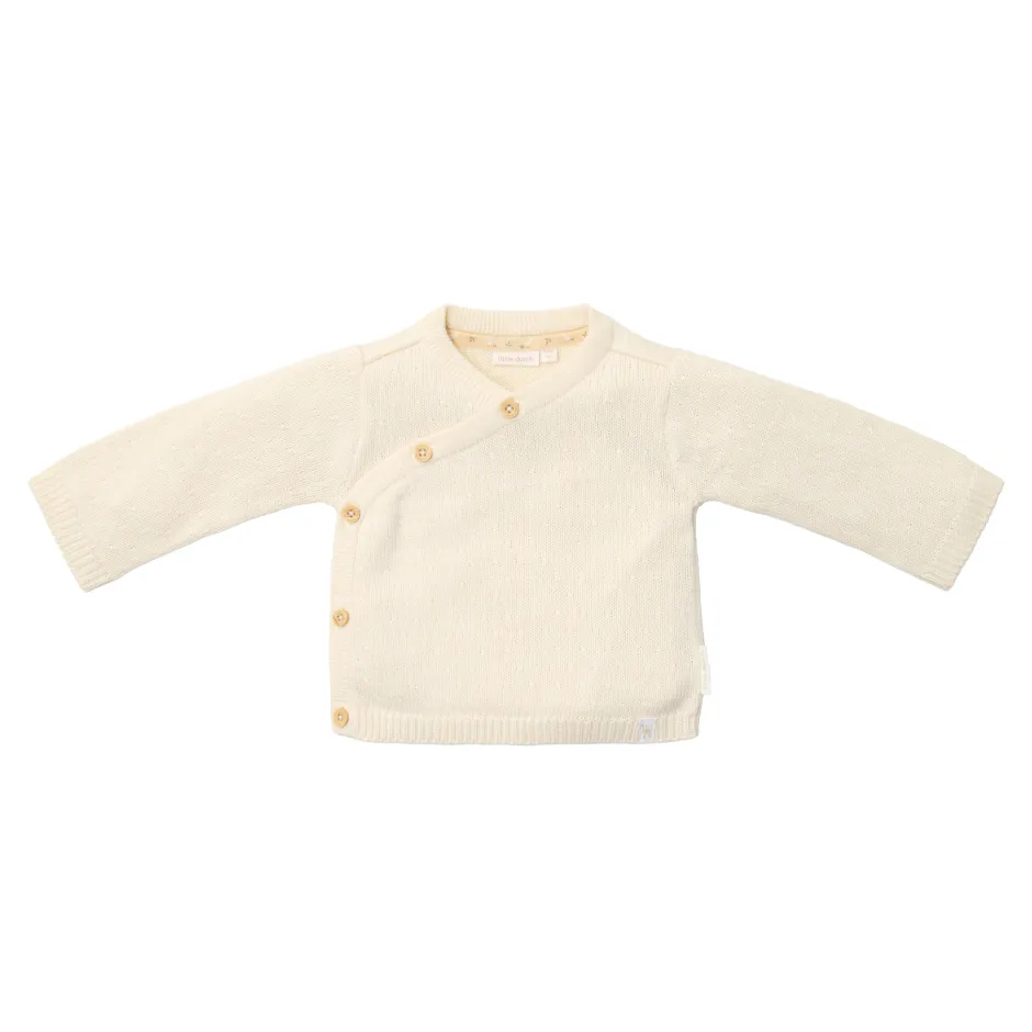 Little Dutch Babykleding^Vest - Wit - Newborn Naturals