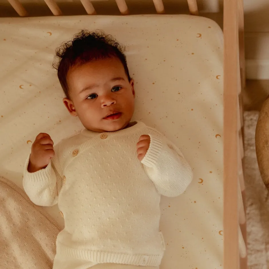 Little Dutch Babykleding^Vest - Wit - Newborn Naturals