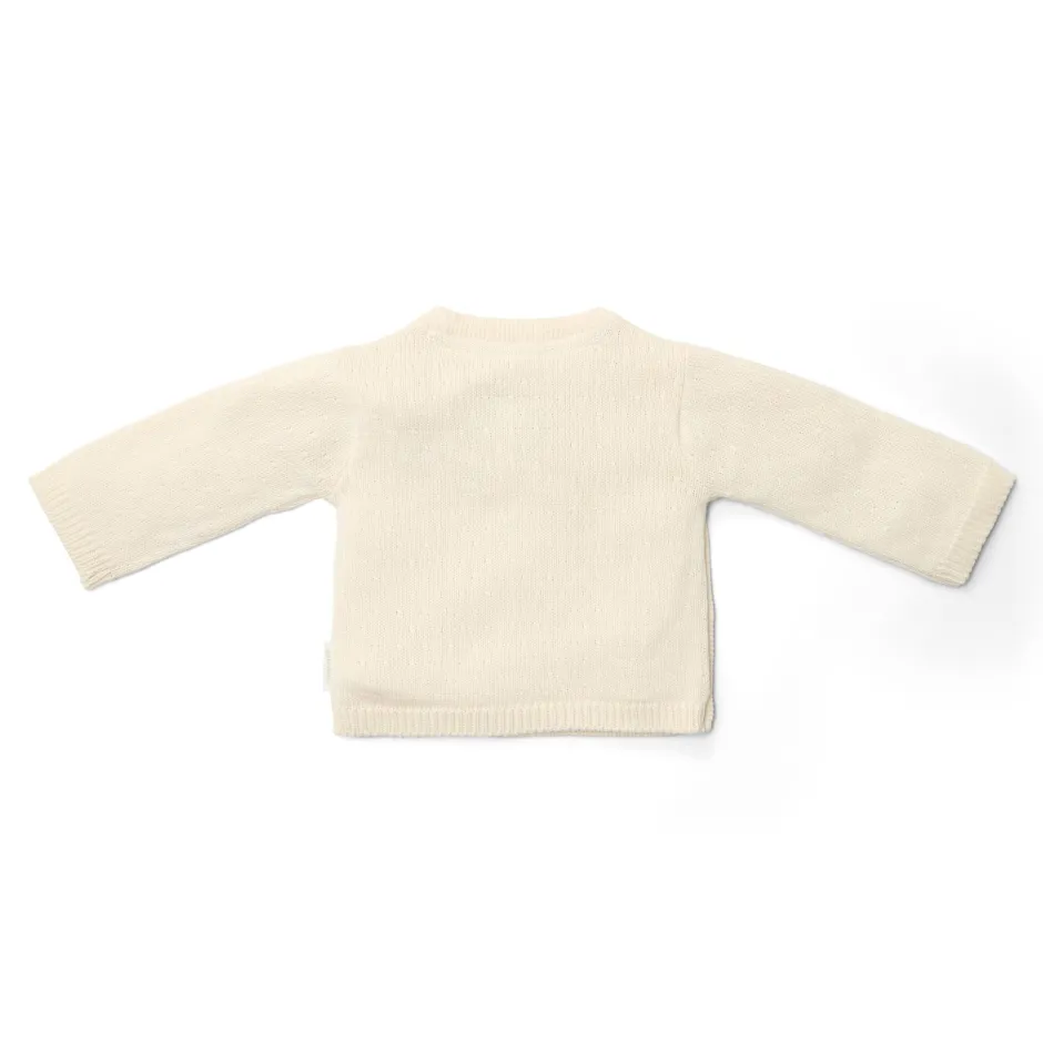 Little Dutch Babykleding^Vest - Wit - Newborn Naturals