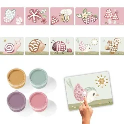 Little Dutch Creatief Speelgoed^Vingerverfset - Roze - Fairy Garden