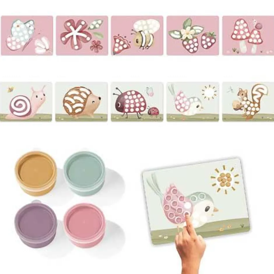 Little Dutch Creatief Speelgoed^Vingerverfset - Roze - Fairy Garden