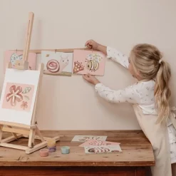 Little Dutch Creatief Speelgoed^Vingerverfset - Roze - Fairy Garden