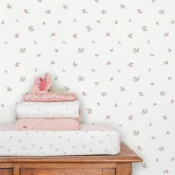 Little Dutch Decoratie|Behang^Vliesbehang - Meerkleurig - Fairy Garden - Fairy Blossom