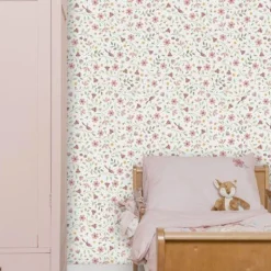 Little Dutch Decoratie|Behang^Vliesbehang - Meerkleurig - Fairy Garden - Fairy Wonders