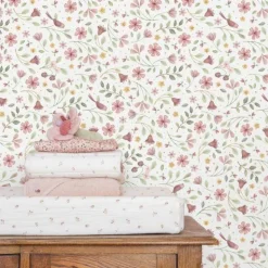 Little Dutch Decoratie|Behang^Vliesbehang - Meerkleurig - Fairy Garden - Fairy Wonders