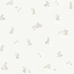 Little Dutch Decoratie|Behang^Vliesbehang Baby Bunny