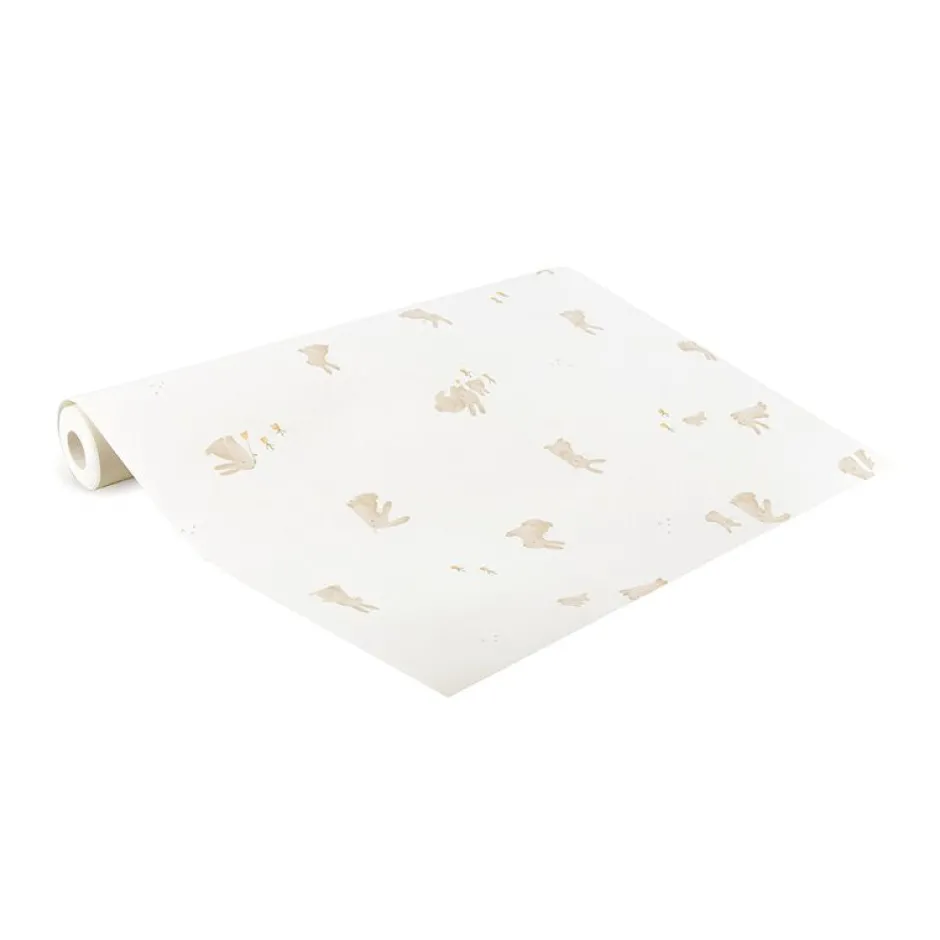 Little Dutch Decoratie|Behang^Vliesbehang Baby Bunny