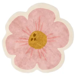 Little Dutch Decoratie|Vloerkleden^Vloerkleed bloem - Roze - Fairy Garden