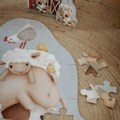 Little Dutch Speelgoed Vanaf 3 Jaar|Puzzels & Spelletjes^Vloerpuzzel Little Farm