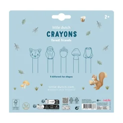 Little Dutch Creatief Speelgoed^Waskrijtjes - Forest Friends