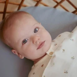 Little Dutch Hoeslakens^Wieg hoeslaken - Blauw - Essentials