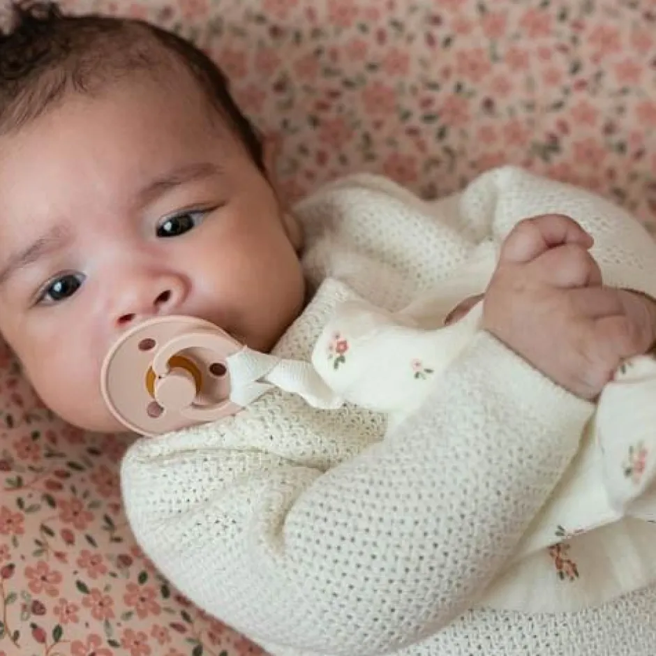 Little Dutch Hoeslakens^Wieg hoeslaken - Roze - Fairy Garden - Fairy Floral