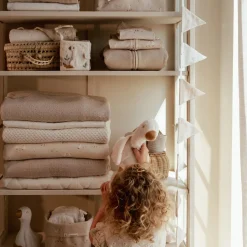 Little Dutch Wiegdekens^Wiegdeken - Beige - Essentials