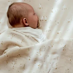 Little Dutch Wiegdekens^Wiegdeken - Beige - Little Goose - Moon & Stars