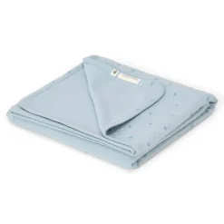 Little Dutch Wiegdekens^Wiegdeken - Blauw - Essentials