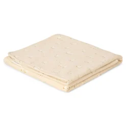 Little Dutch Wiegdekens^Wiegdeken - Fleece - Beige - Newborn Naturals - Little Goose