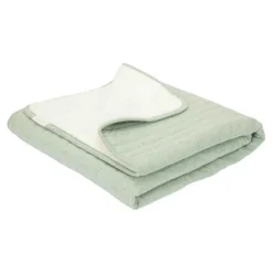 Little Dutch Wiegdekens^Wiegdeken - Groen - Forest Friends