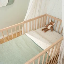 Little Dutch Wiegdekens^Wiegdeken - Groen - Forest Friends