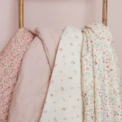 Little Dutch Wiegdekens^Wiegdeken - Wit - Fairy Garden - Fairy Blossom