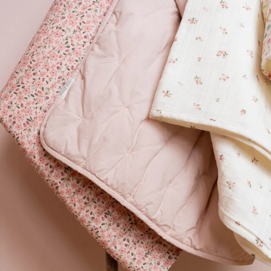 Little Dutch Wiegdekens^Wiegdeken - Wit - Fairy Garden - Fairy Blossom