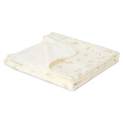 Little Dutch Wiegdekens^Wiegdeken - Wit - Newborn Naturals - Baby Bunny